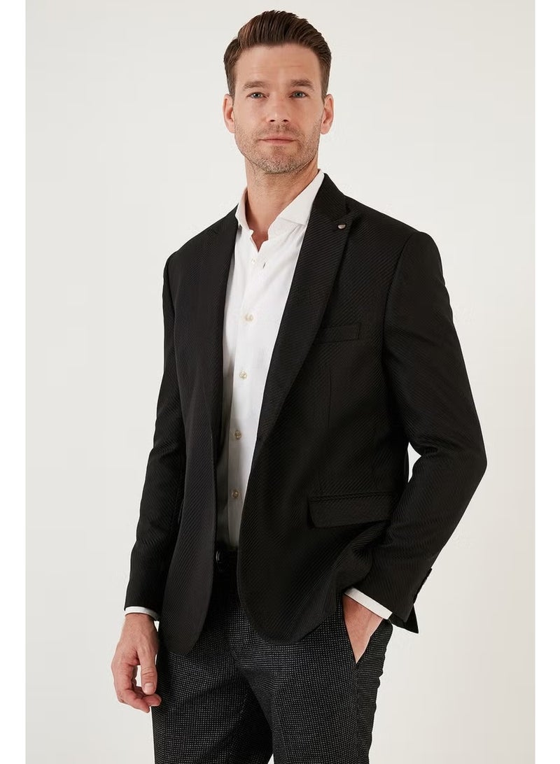Buratti 6 Drop Double Slit Slim Fit Blazer Men's Jacket 659001 - Image 1